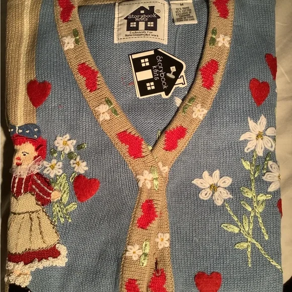 Storybook knit, titled “My Sweetheart” - Picture 4 of 12